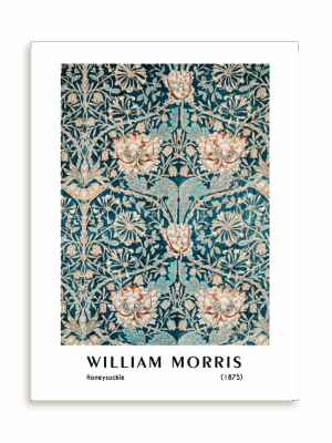 Plakat William Morris - Honeysuckle (1875) bez ramy