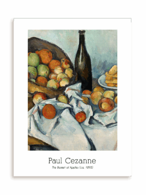 Plakat Paul Cezanne - The Basket of Apples (ca. 1893) bez ramy