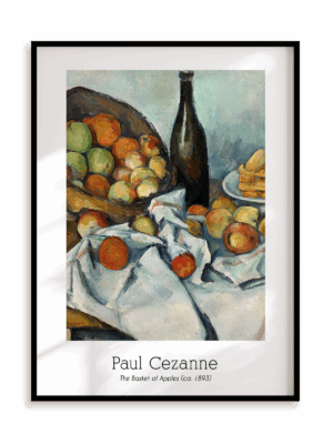 Plakat Paul Cezanne - The Basket of Apples (ca. 1893) w ramie aluminiowej