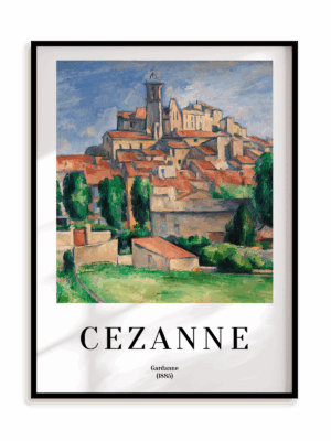 Plakat Paul Cezanne - Gardanne (1885) w ramie aluminiowej