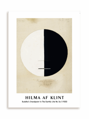 Plakat Hilma af Klint - Buddha's Standpoint in the earthly life no 3a (1920) bez ramy