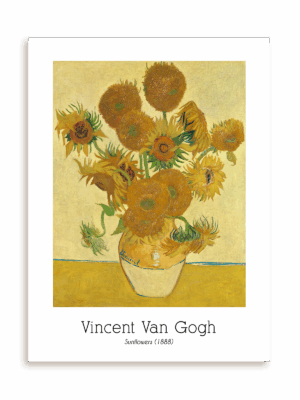 Plakat Vincent Van Gogh - Sunflowers (1888) bez ramy