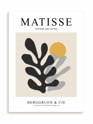Plakat Matisse Papiers Découpés Berggruen & Cie 2 bez ramy