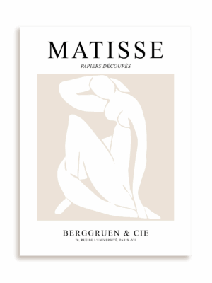 Plakat Matisse Papiers Découpés Berggruen & Cie 3 bez ramy