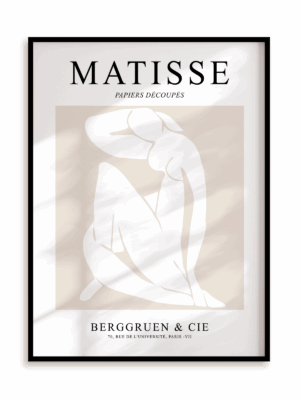 Plakat Matisse Papiers Découpés Berggruen & Cie 3 w ramie aluminiowej
