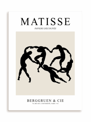 Plakat Matisse Papiers Découpés Berggruen & Cie 5 bez ramy