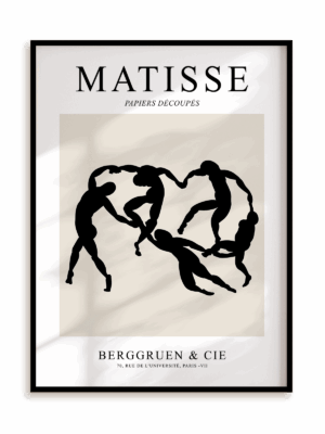 Plakat Matisse Papiers Découpés Berggruen & Cie 5 w ramie aluminiowej