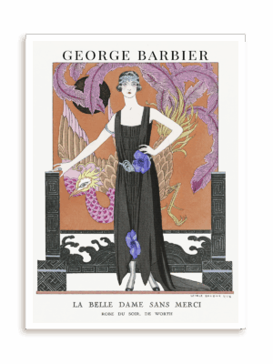 Plakat George Barbier - La belle dame sans merci bez ramy