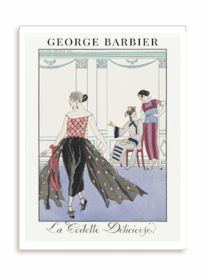 Plakat George Barbier - La Coliette Delicieuse bez ramy