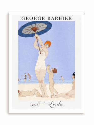Plakat George Barbier - Au Lido bez ramy