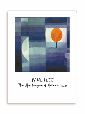 Plakat Paul Klee - The Harbinger of Autumn bez ramy
