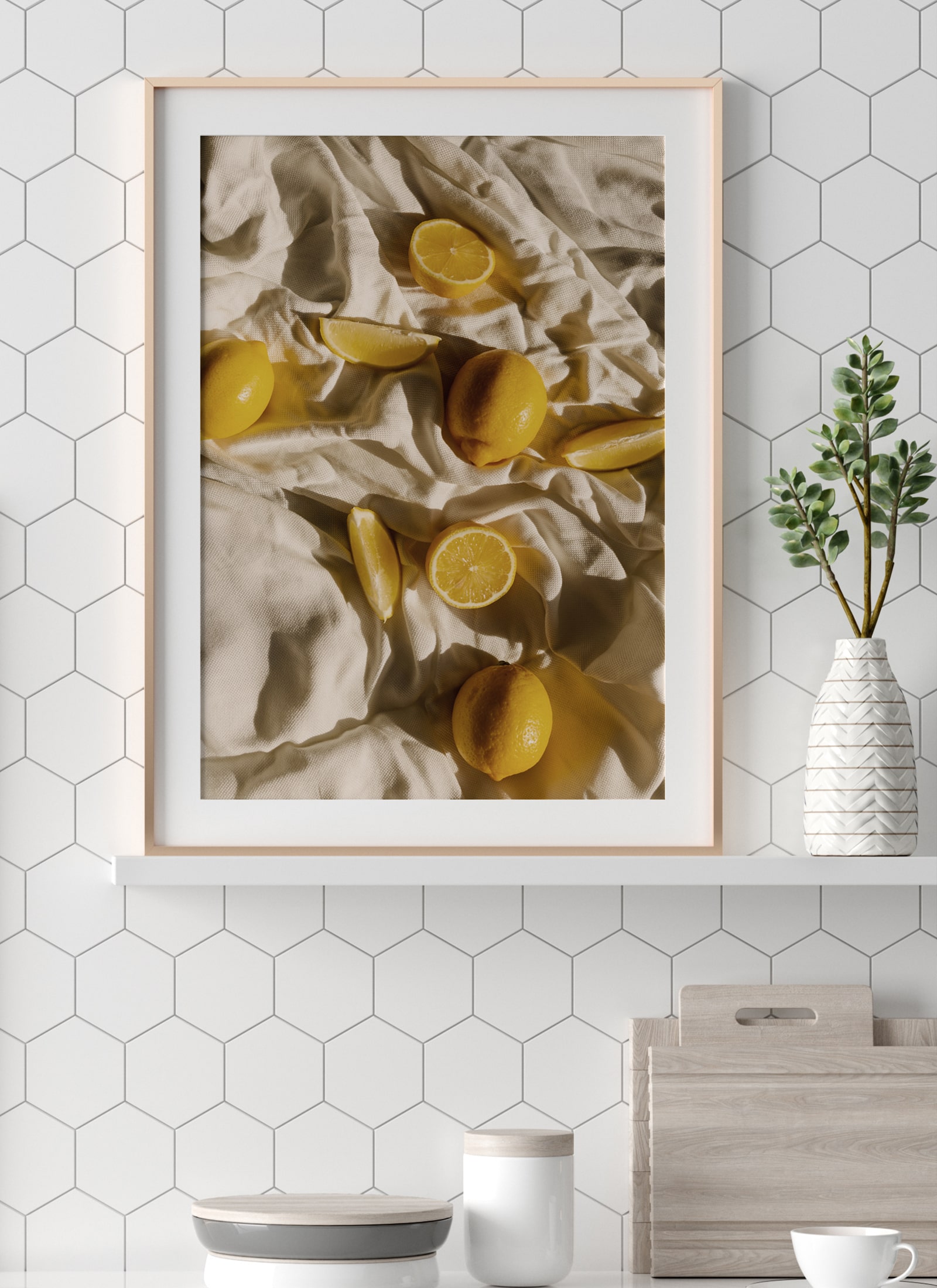 Plakat Cytrynowe popołudnie bez ramy - obrazek 2