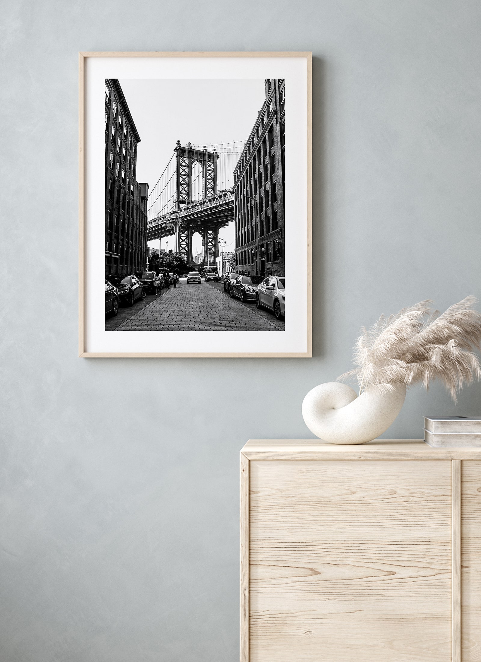 Plakat Manhattan Bridge bez ramy - obrazek 2