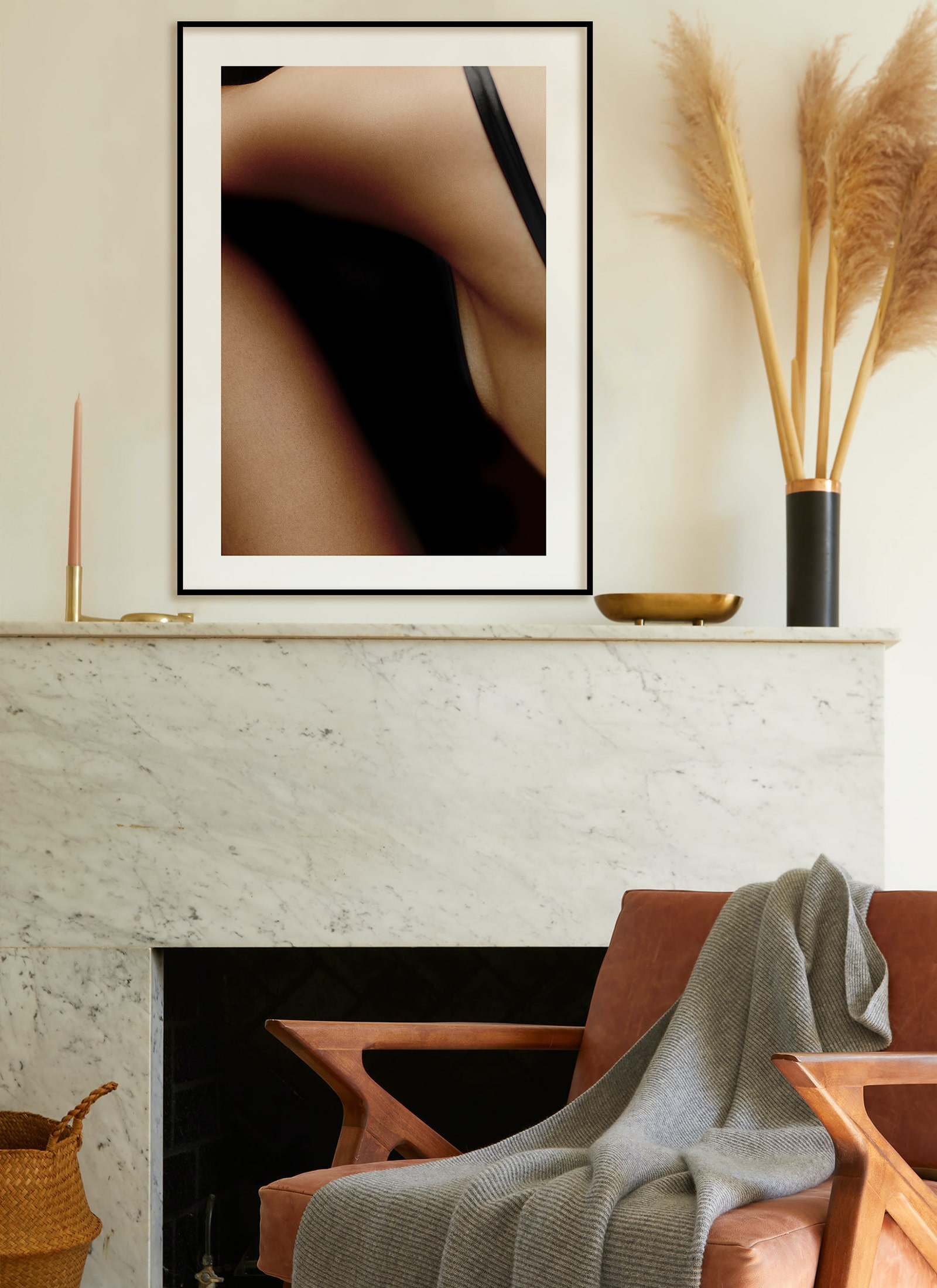 Plakat Igrający cień bez ramy - obrazek 2