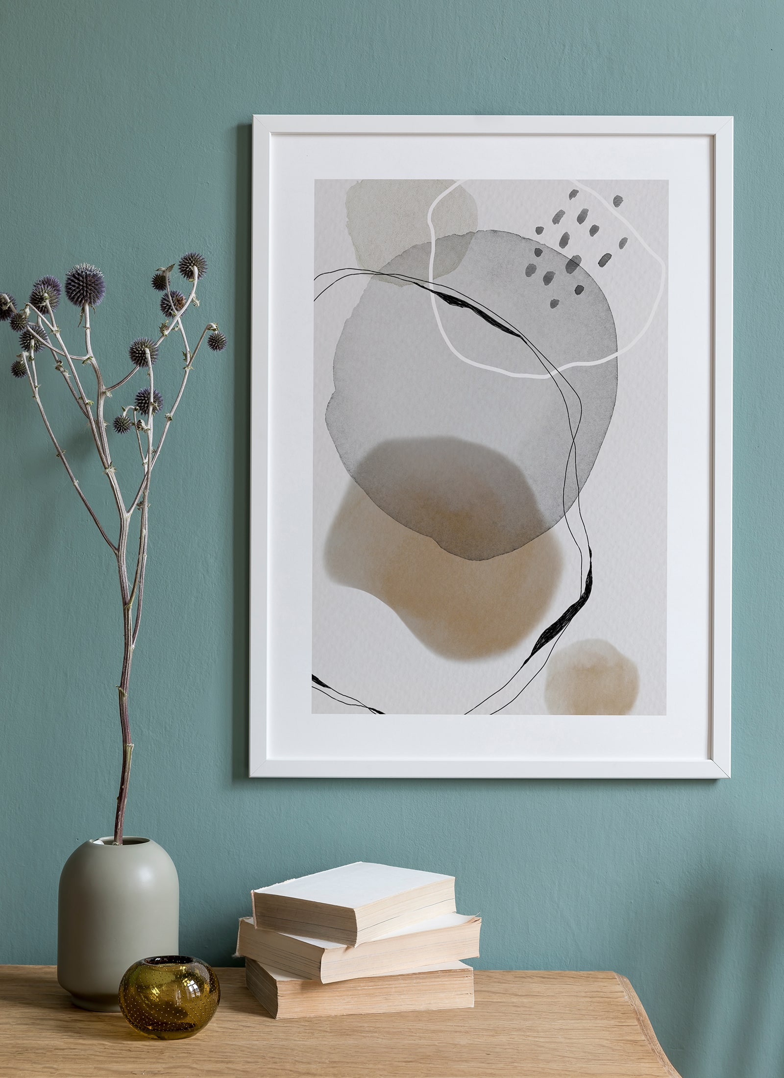 Plakat Geometryczny pomysł bez ramy - obrazek 2