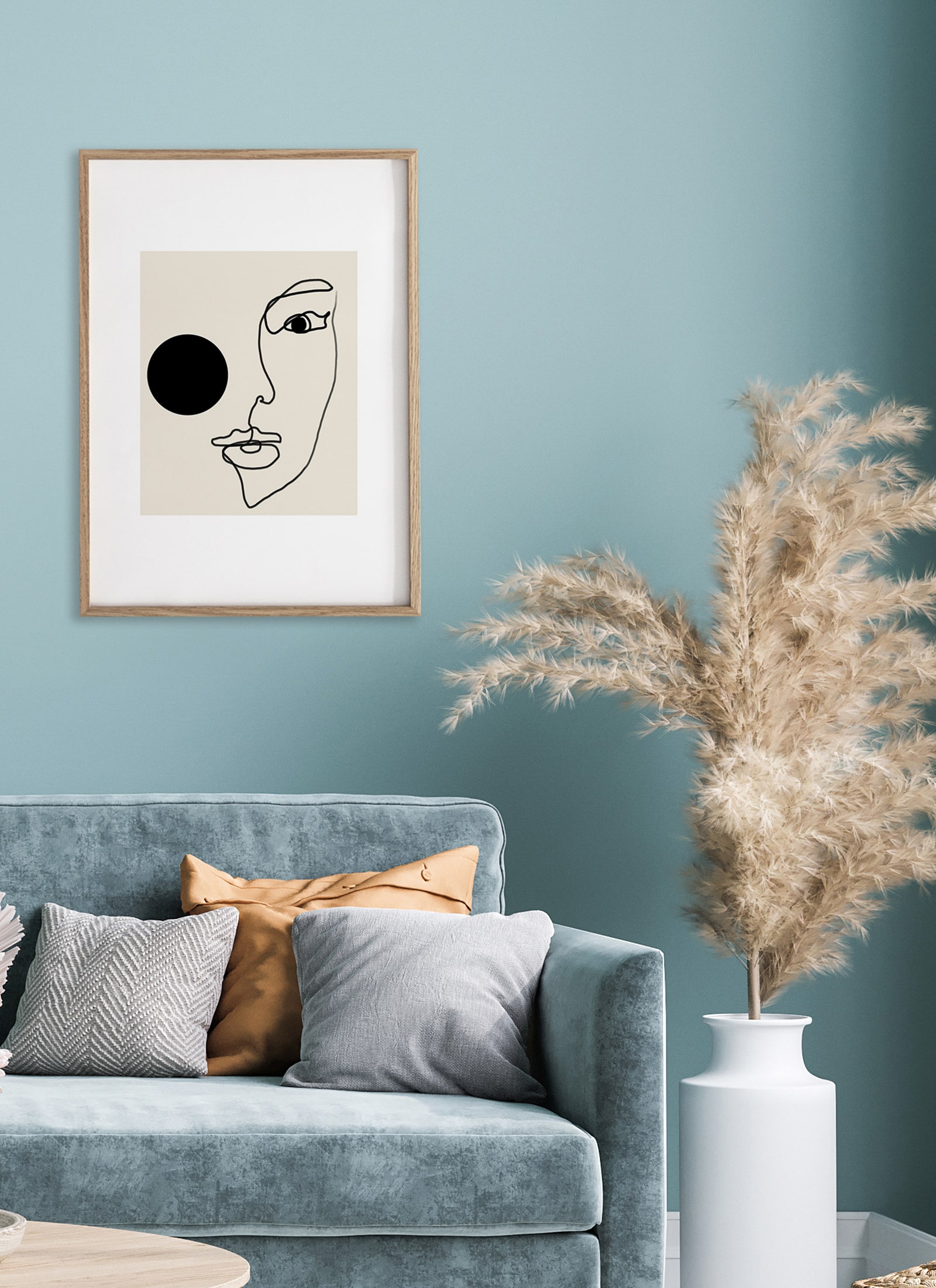 Plakat Twarz Nr 3 bez ramy - obrazek 2