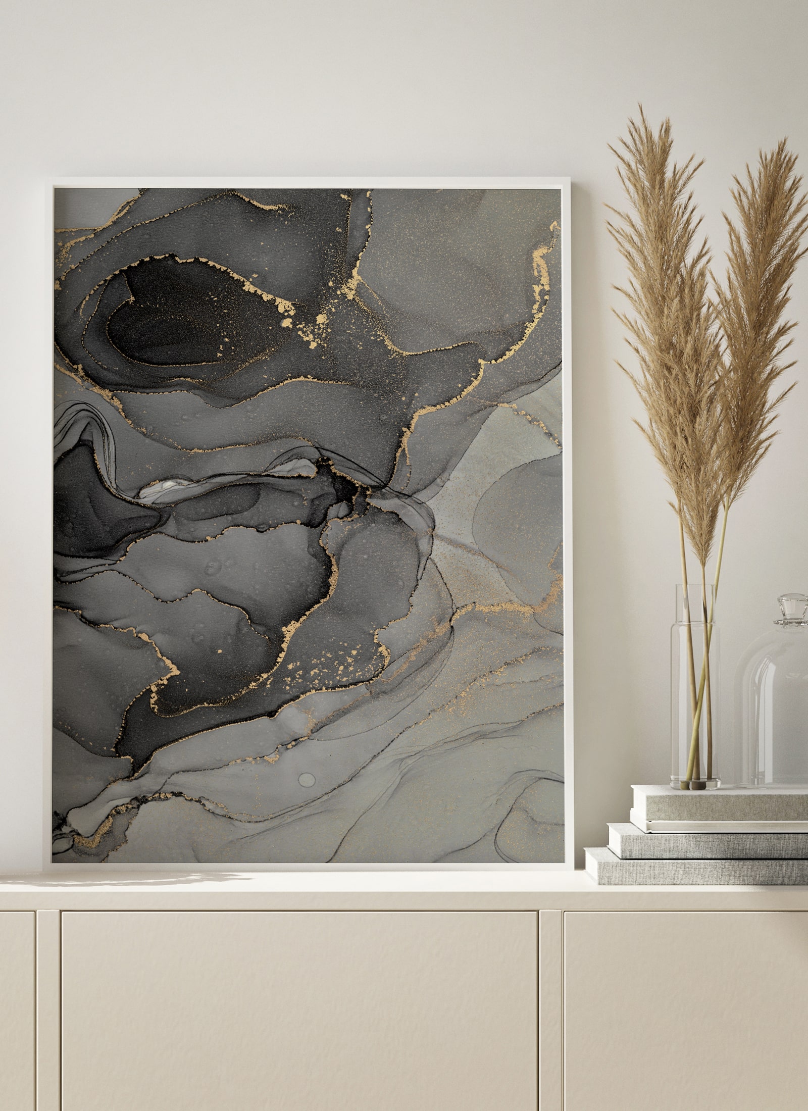 Plakat Czarna mgła bez ramy - obrazek 2