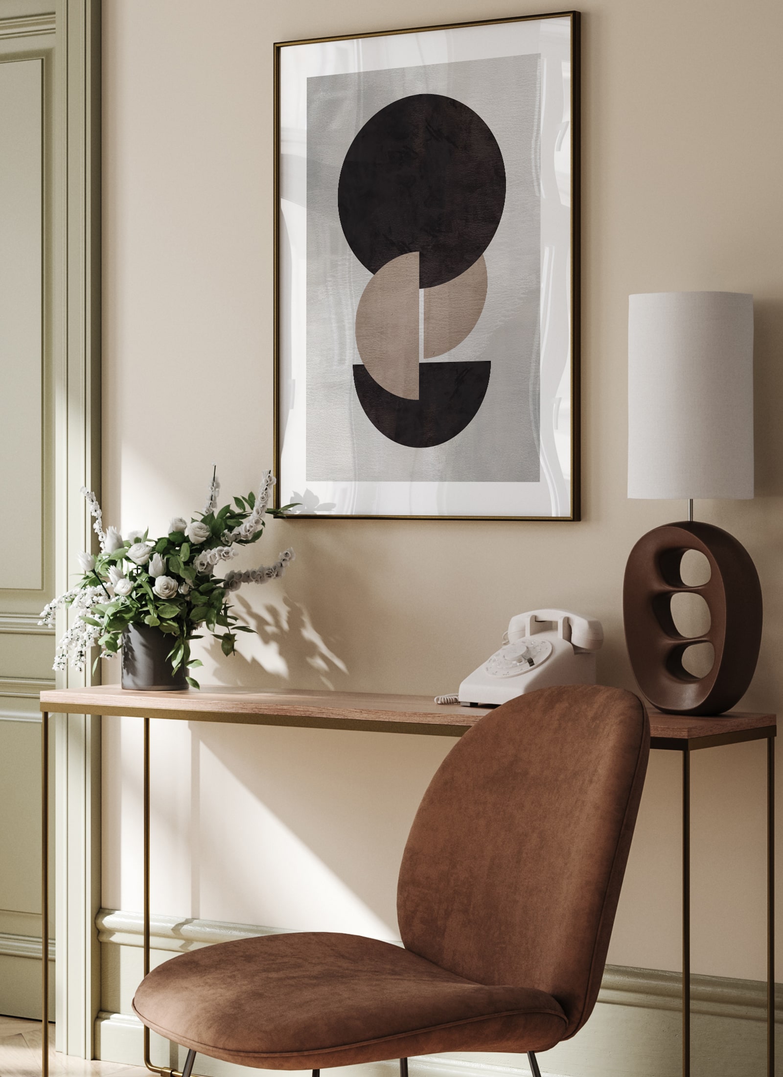 Plakat Szykowna kompozycja III bez ramy - obrazek 2