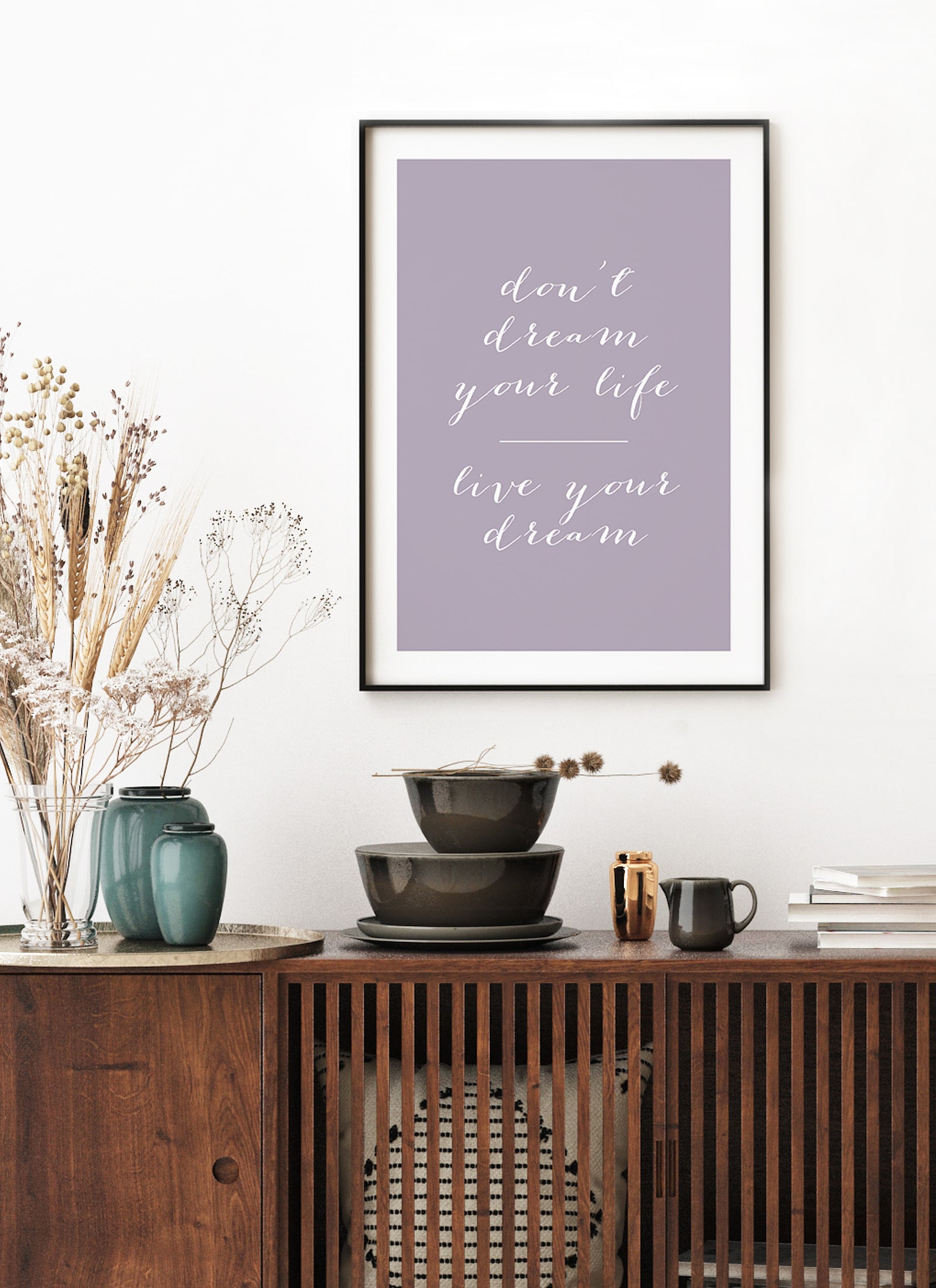 Plakat Live your dream bez ramy - obrazek 2